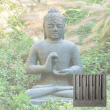 Campania Indonesian Seated Buddha Garden Statue - OR-39