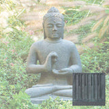 Campania Indonesian Seated Buddha Garden Statue - OR-39
