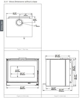 Osburn Inspire 2000 Wood Stove - OB02042