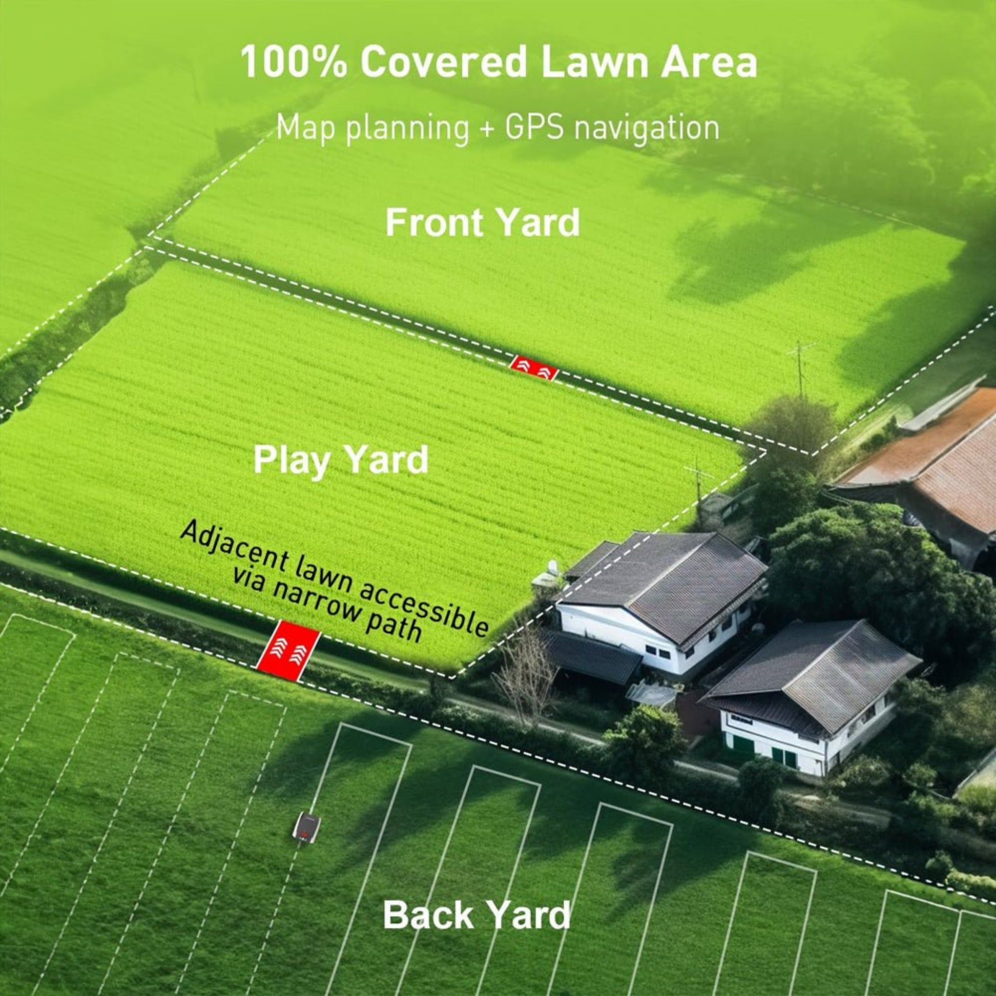 Owlmow Automatic Robot Lawn Mower With GPS Navigation And App Control (97253841)