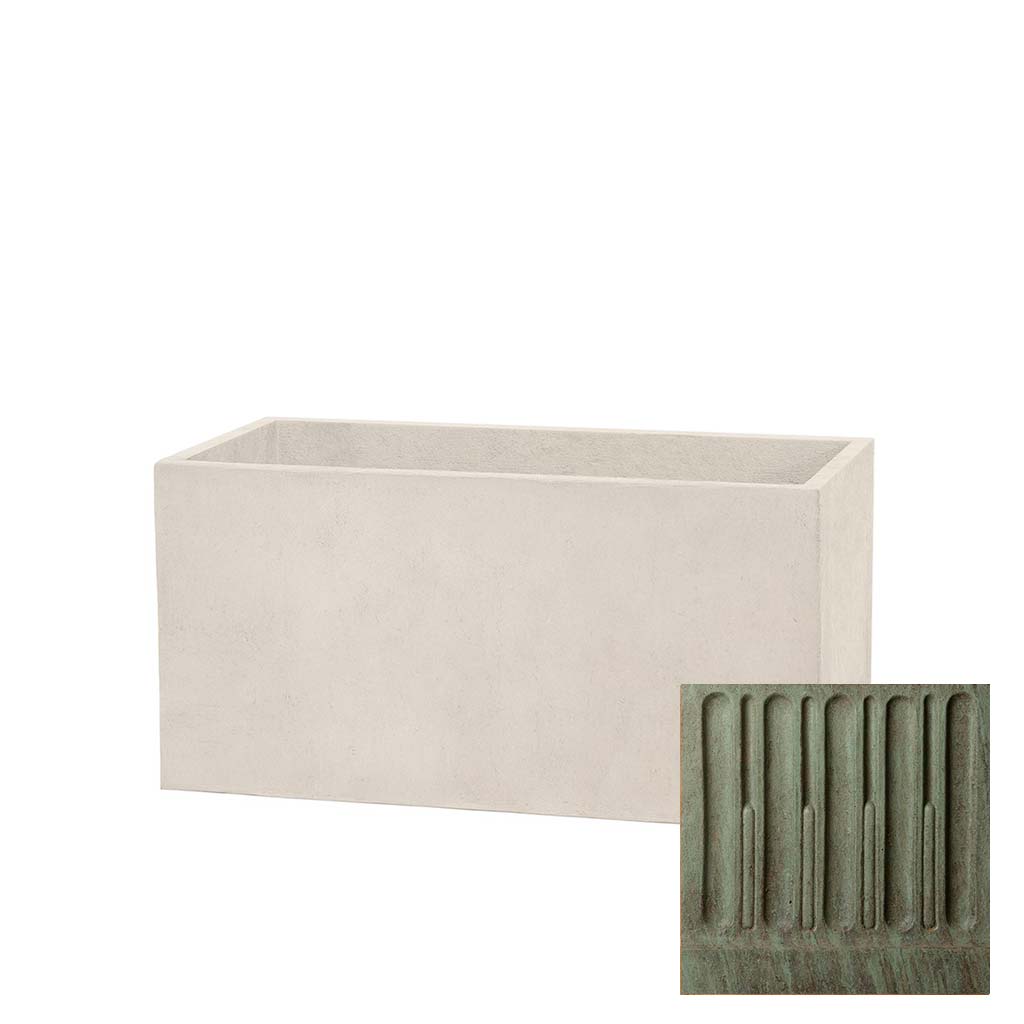 Campania Rectangle Planter - P-1009