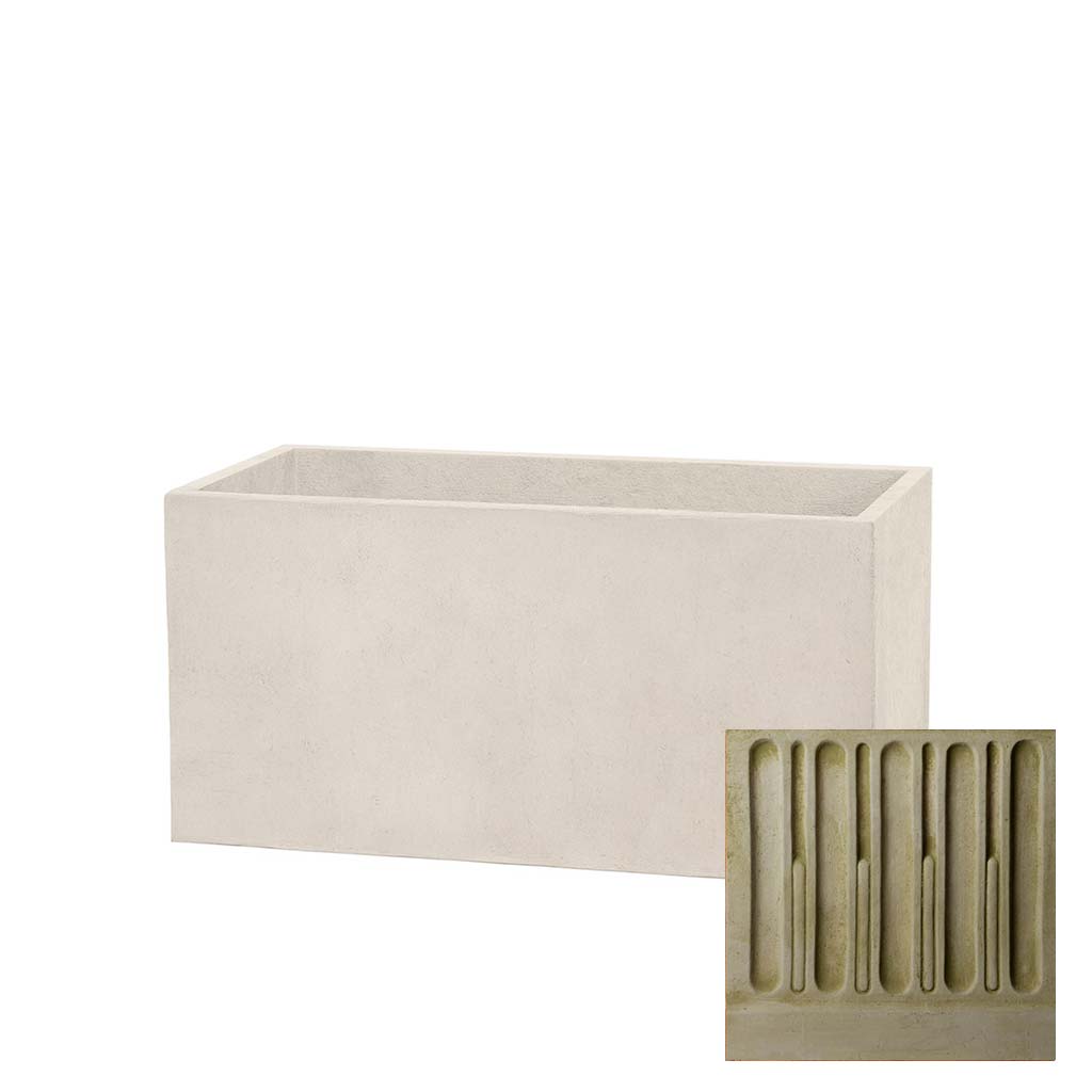 Campania Rectangle Planter - P-1009