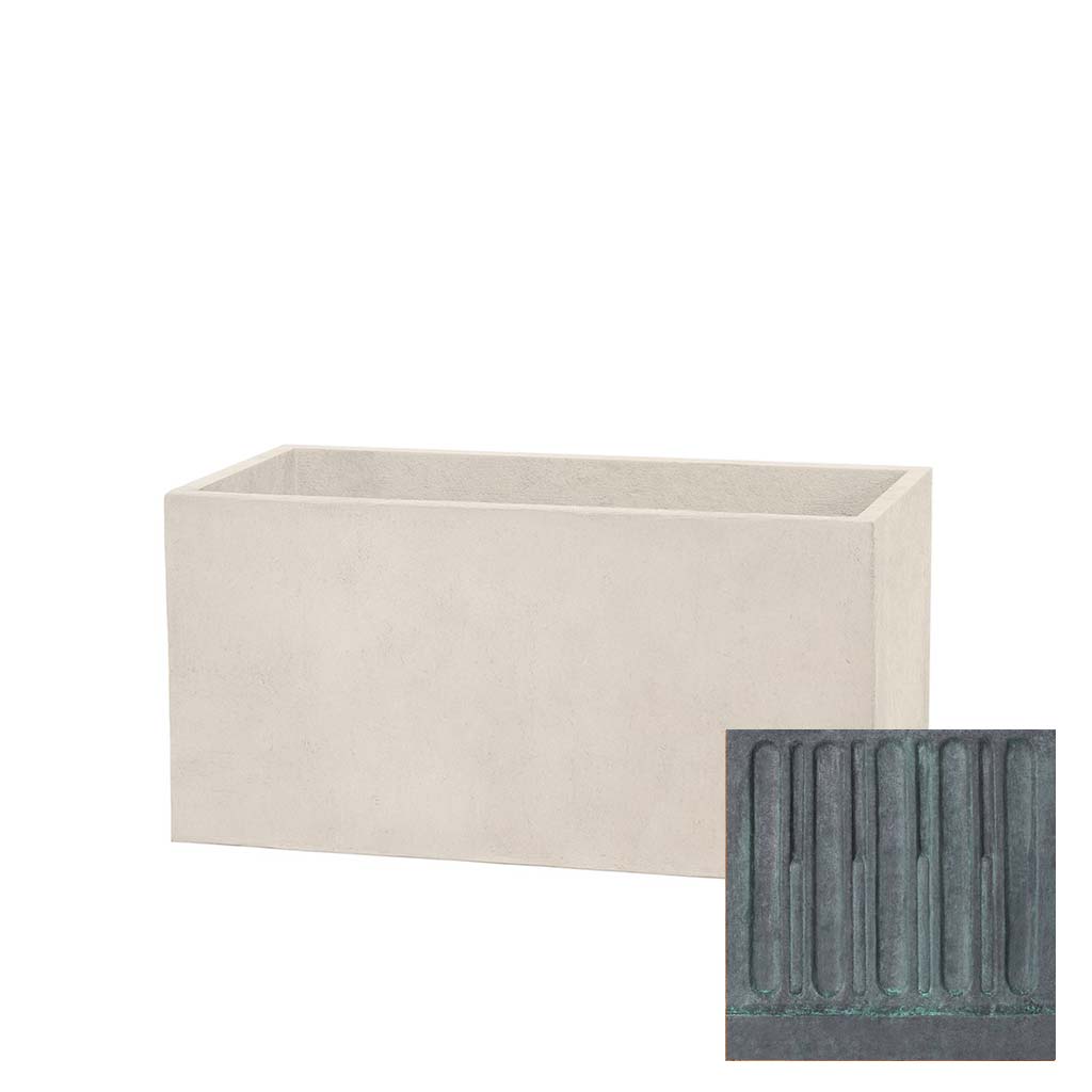 Campania Rectangle Planter - P-1009