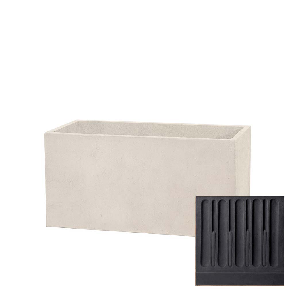 Campania Rectangle Planter - P-1009