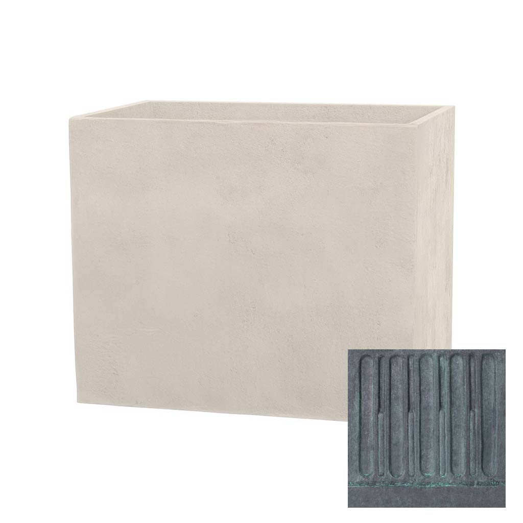 Campania Rectangle Planter - P-1009