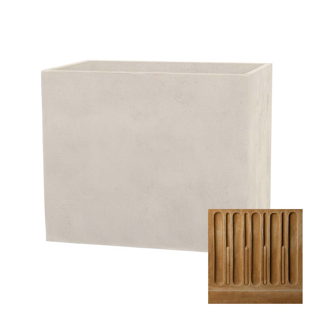 Campania Rectangle Planter - P-1009