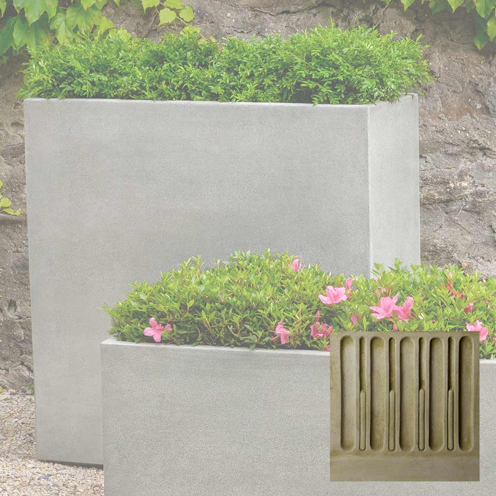 Campania Metro Box Planter, Tall - P-906