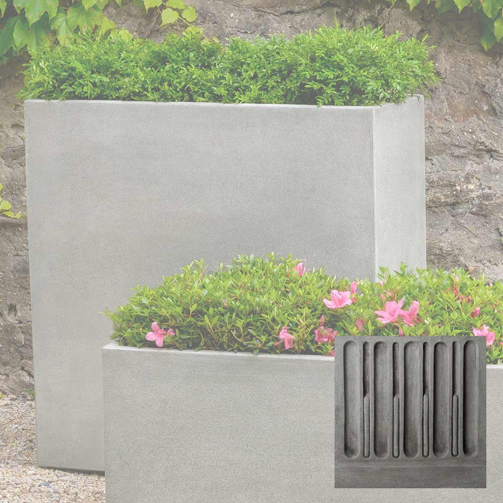 Campania Metro Box Planter, Tall - P-906