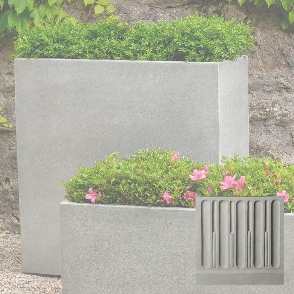 Campania Metro Box Planter, Tall - P-906