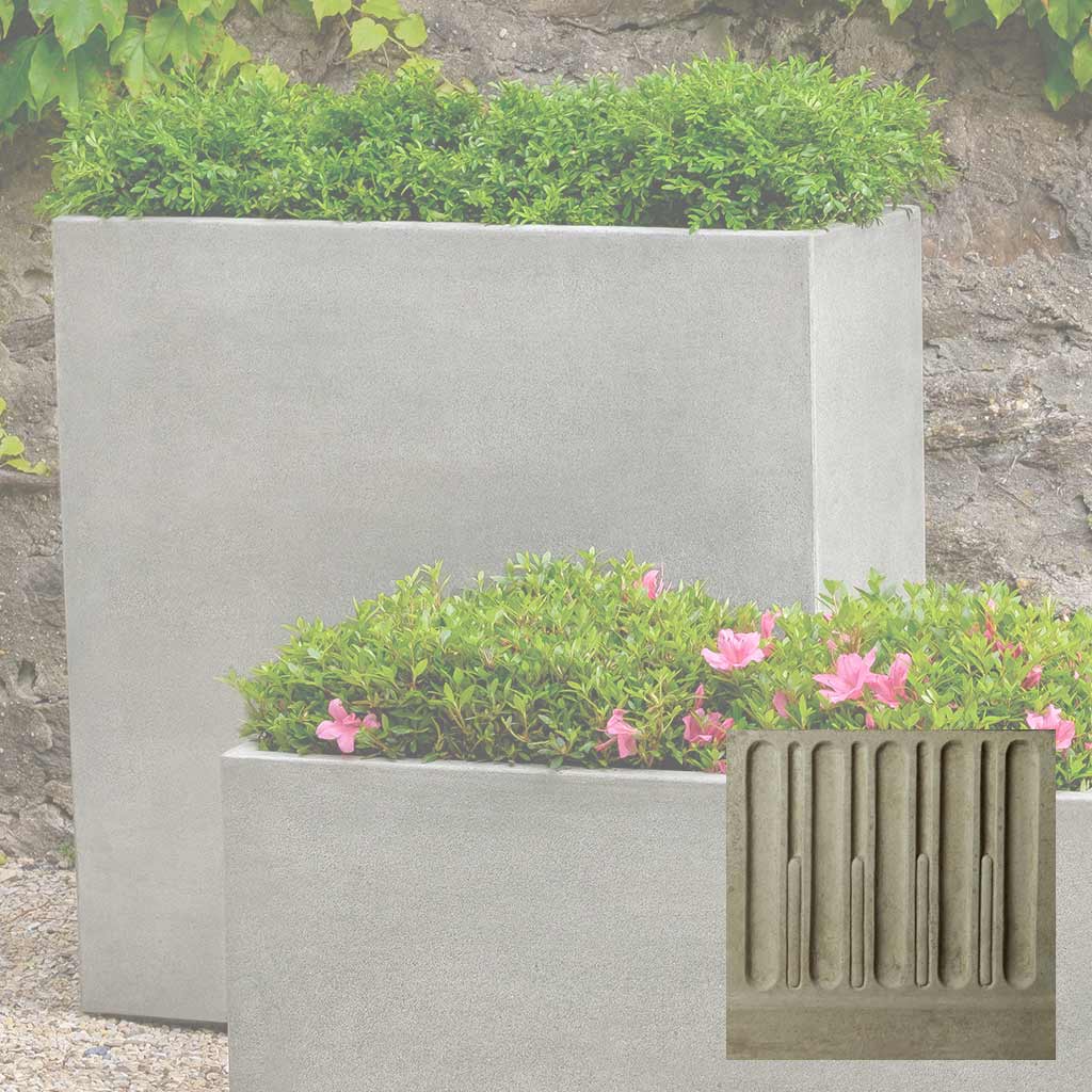 Campania Metro Box Planter, Tall - P-906