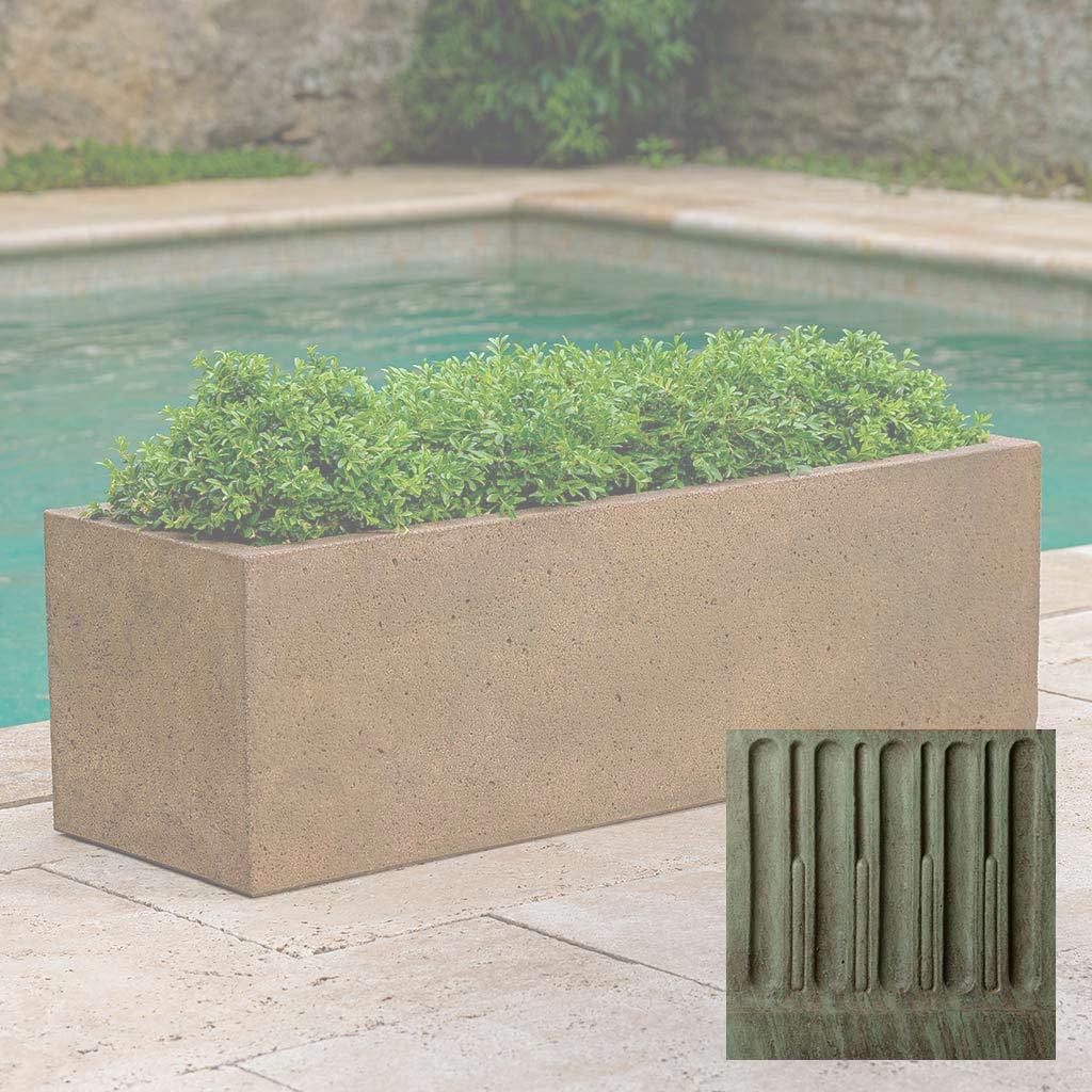 Campania Textured Trough Planter - P-908
