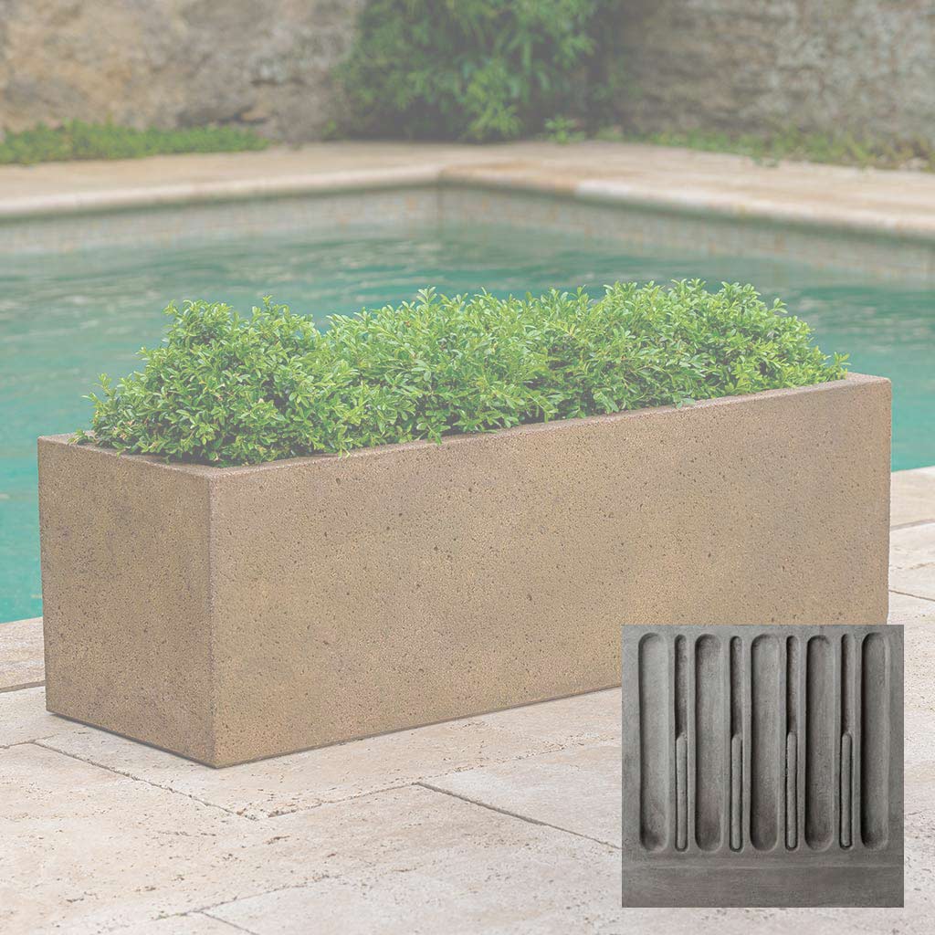 Campania Textured Trough Planter - P-908