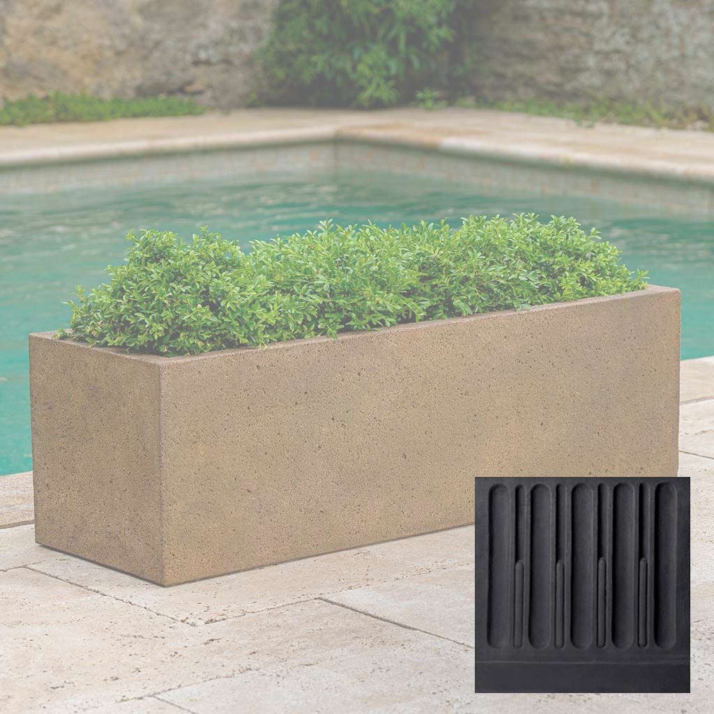 Campania Textured Trough Planter - P-908