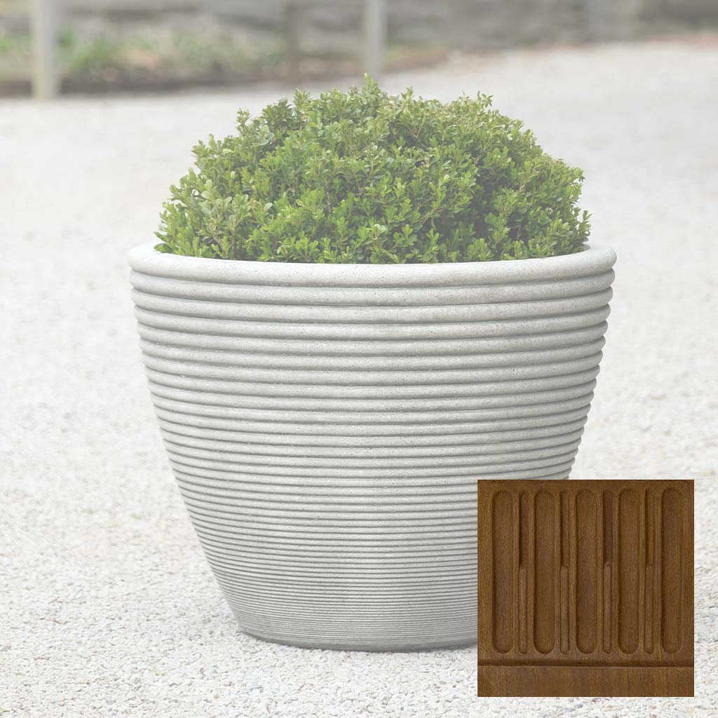 Campania Bibendum Planter, Low - P-926
