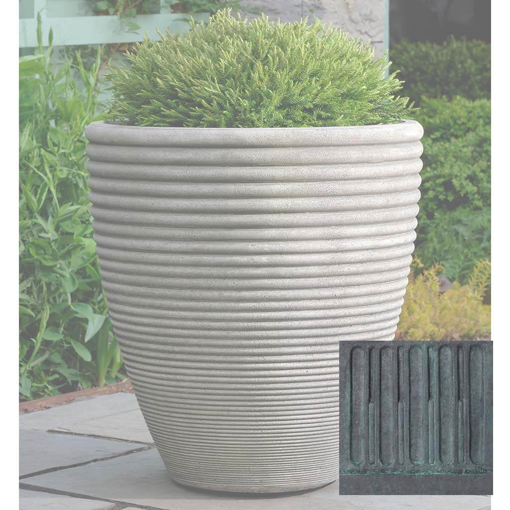 Campania Bibendum Planter, Low - P-926