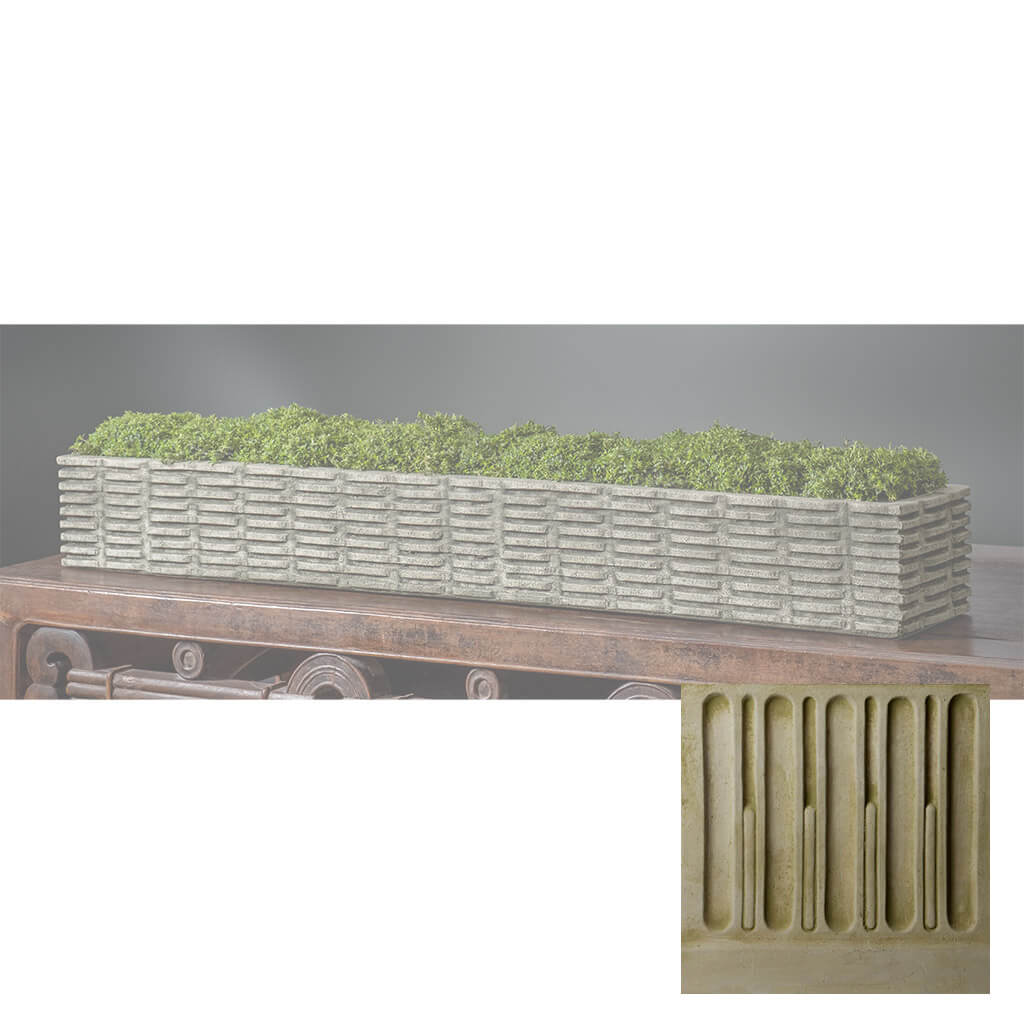 Campania Weft Long Planter - P-935