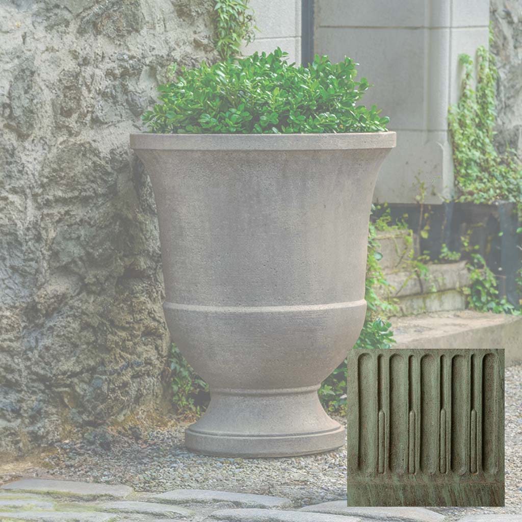 Campania Textured Pascal Urn - P-968