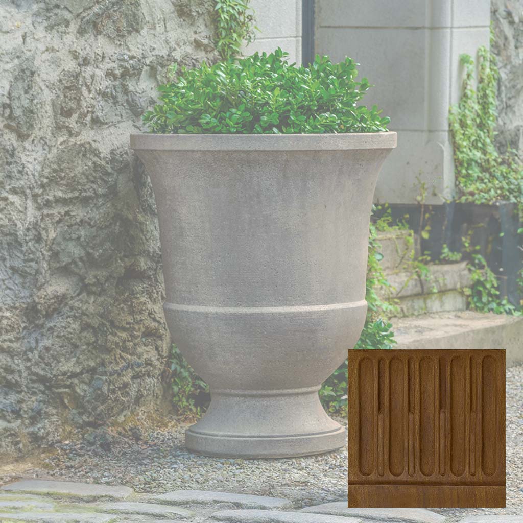 Campania Textured Pascal Urn - P-968