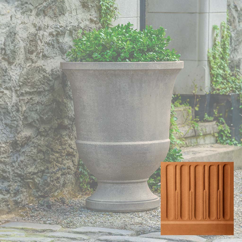 Campania Textured Pascal Urn - P-968