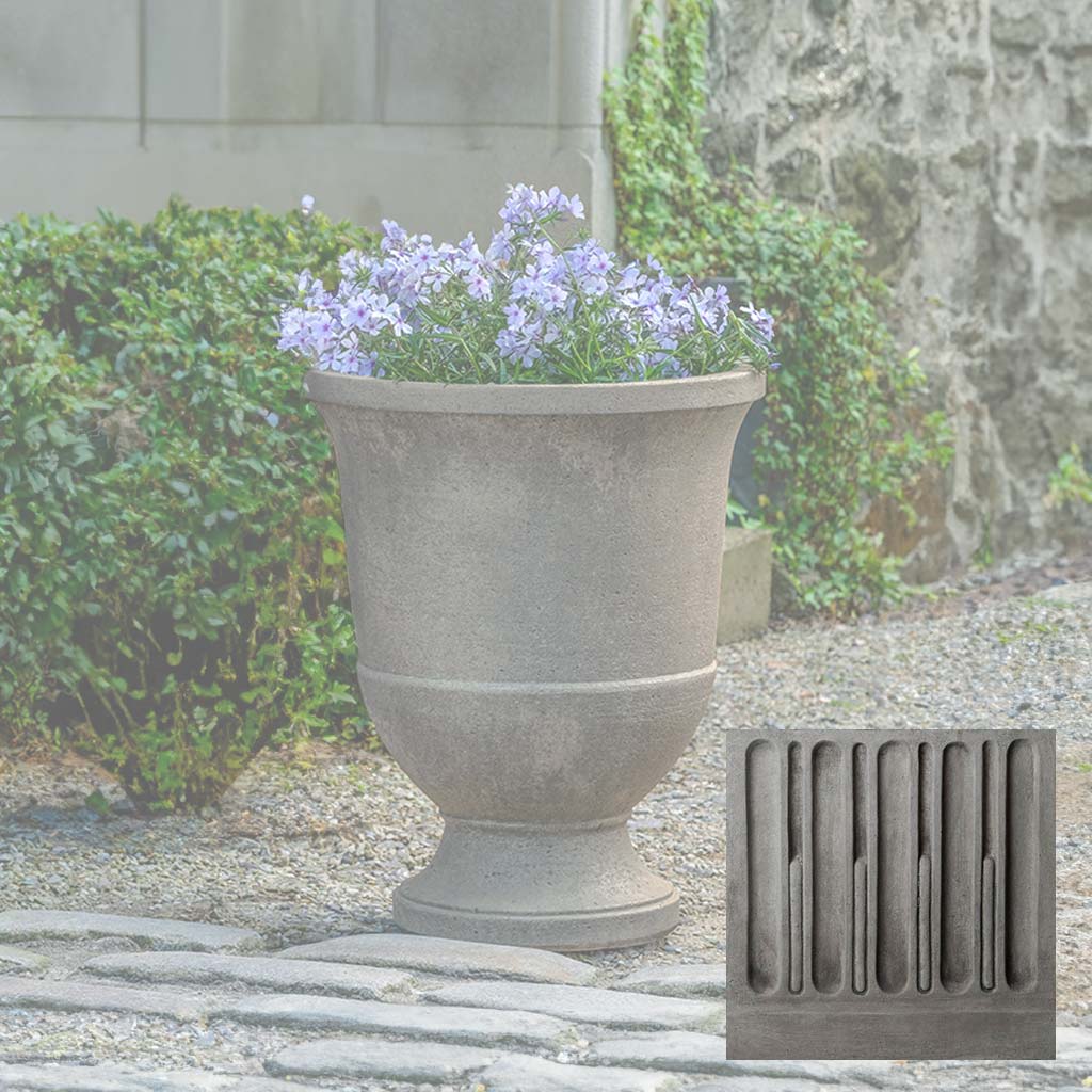 Campania Textured Pascal Urn - P-968