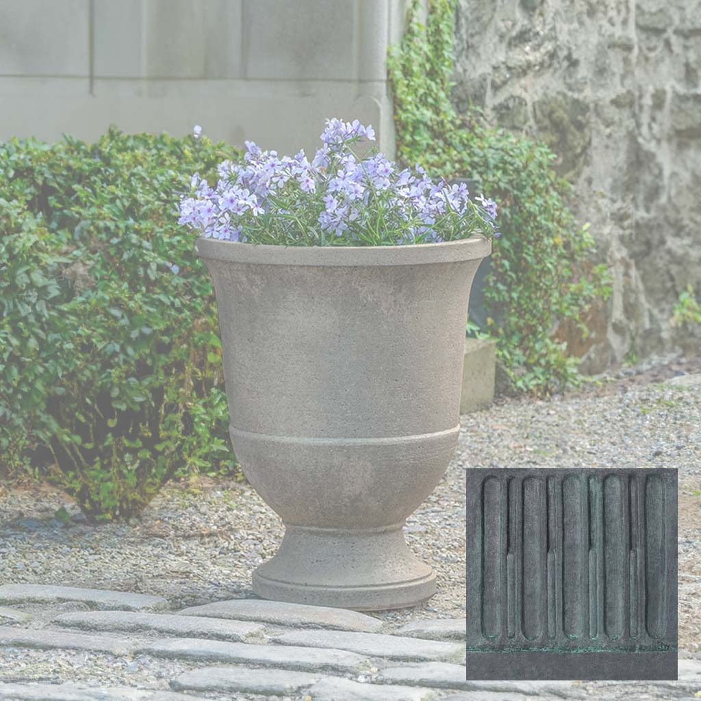 Campania Textured Pascal Urn - P-968