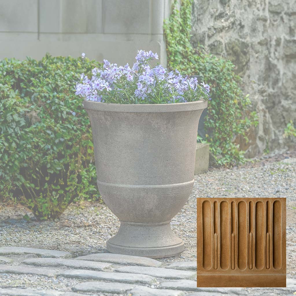 Campania Textured Pascal Urn - P-968