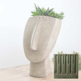 Campania Cycladic Head Planter - P-986