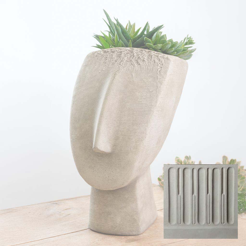 Campania Cycladic Head Planter - P-986
