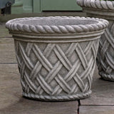 Campania English Weave Planter - P-133