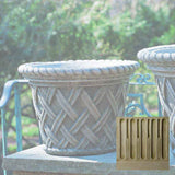 Campania English Weave Planter - P-133