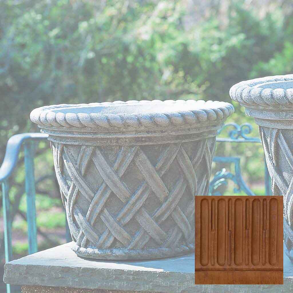 Campania English Weave Planter - P-133
