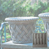 Campania English Weave Planter - P-133