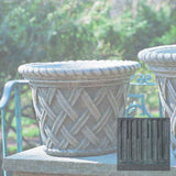 Campania English Weave Planter - P-133
