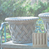 Campania English Weave Planter - P-133