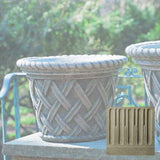 Campania English Weave Planter - P-133
