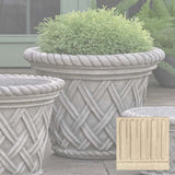 Campania English Weave Planter - P-133