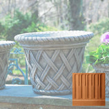 Campania English Weave Planter - P-133