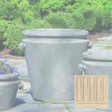 Campania Scroll Handle Tub Planter - P-293A