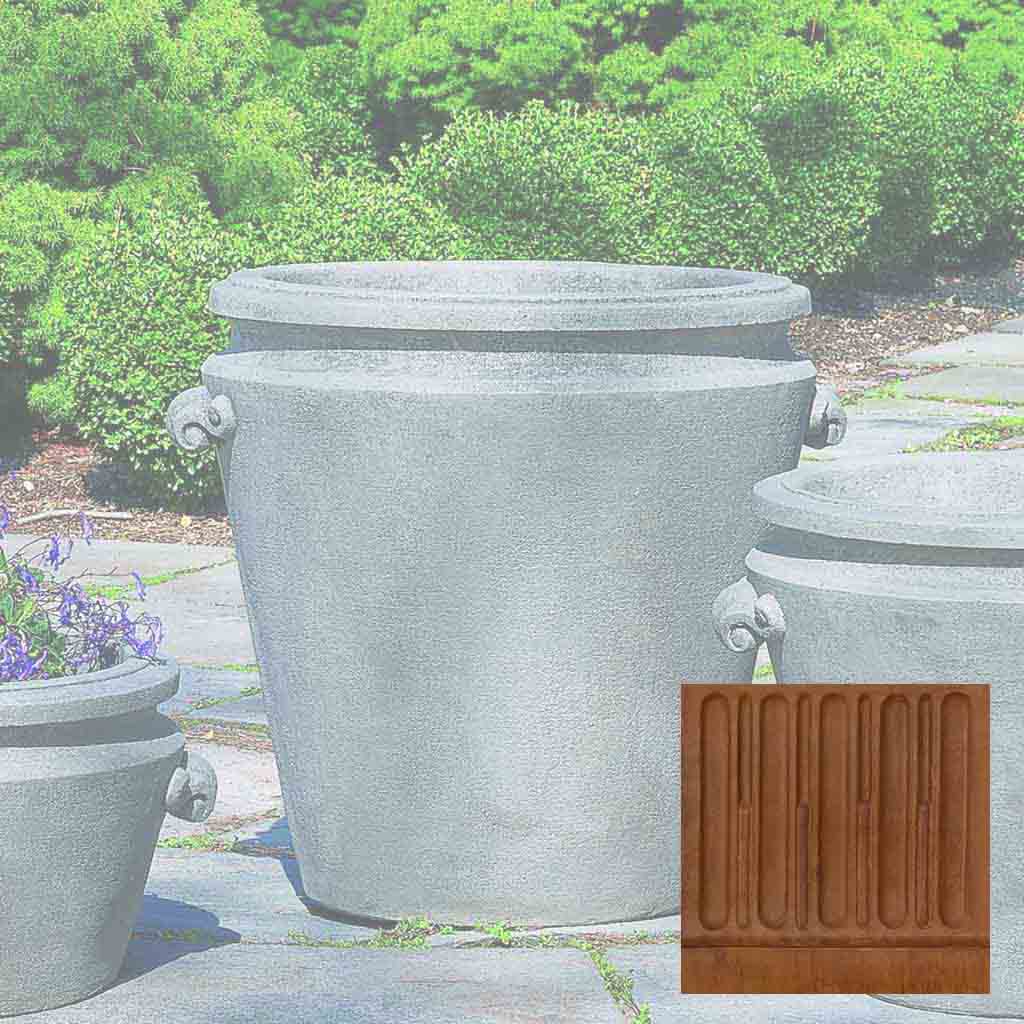 Campania Scroll Handle Tub Planter - P-293A