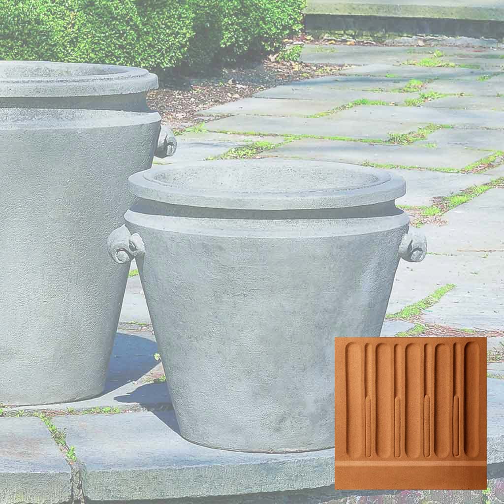 Campania Scroll Handle Tub Planter - P-293A