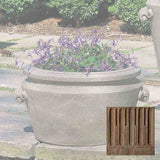 Campania Scroll Handle Tub Planter - P-293A