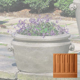Campania Scroll Handle Tub Planter - P-293A