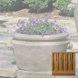Campania Scroll Handle Tub Planter - P-293A