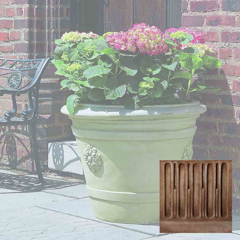 Campania Certosa Medallion Planter - P-297