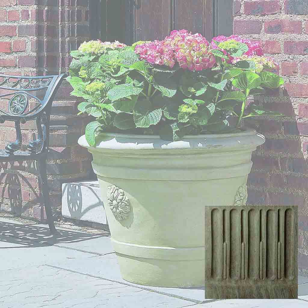 Campania Certosa Medallion Planter - P-297