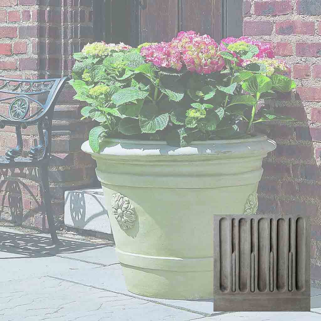 Campania Certosa Medallion Planter - P-297