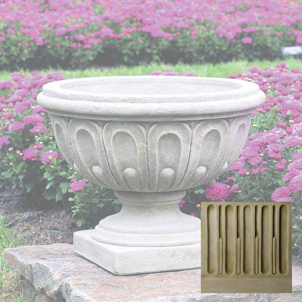 Campania Longwood Fluted Urn - P-351