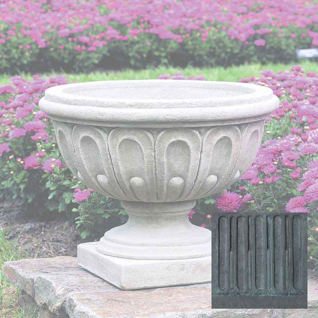 Campania Longwood Fluted Urn - P-351