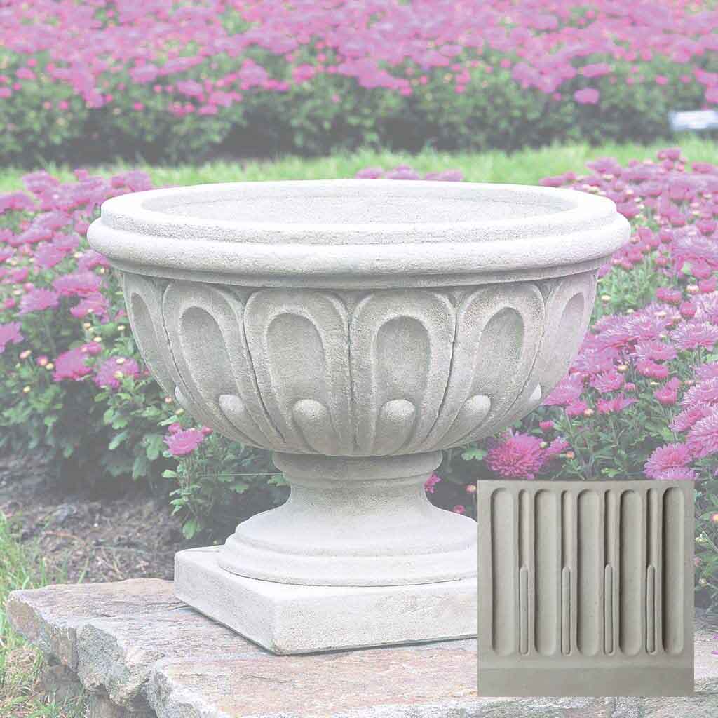 Campania Longwood Fluted Urn - P-351