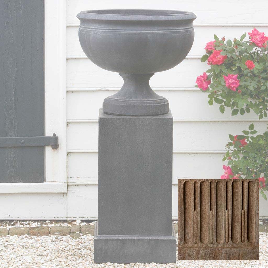 Campania Wburg Plantation Urn w/ Classic Tall Pedestal - PPD-454